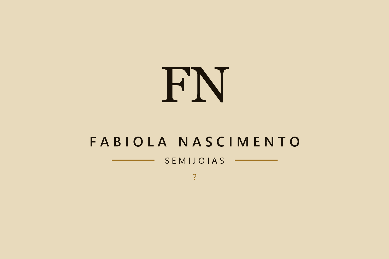 Fabiola Nascimento Semijoias