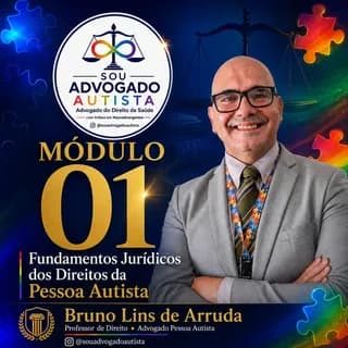 Publicação de Bruno Lins sobre direitos da pessoa autista