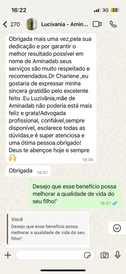 Depoimento cliente Luzivania