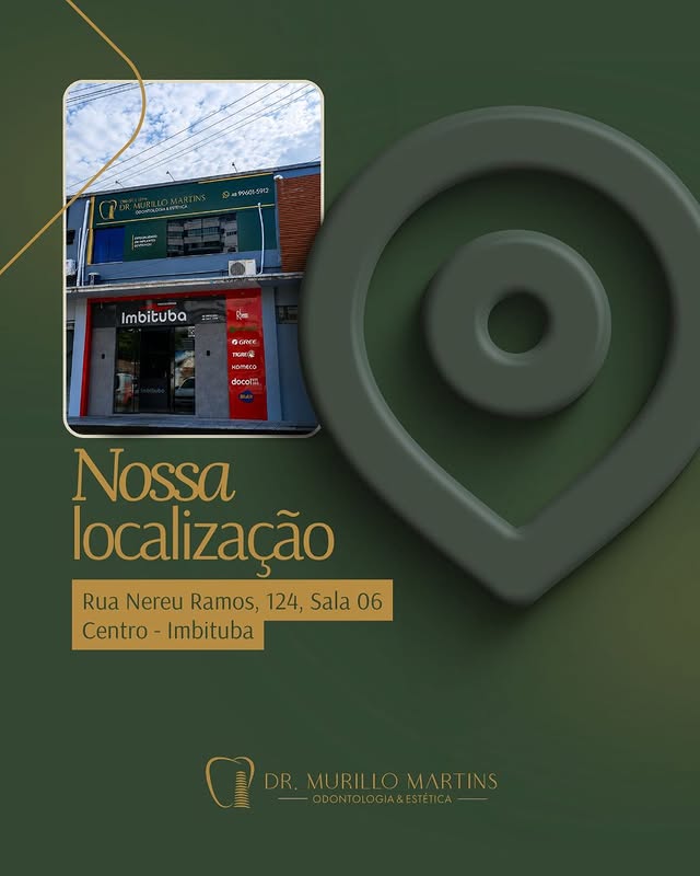 Fachada do Consultório Dr. Murillo Martins em Imbituba SC